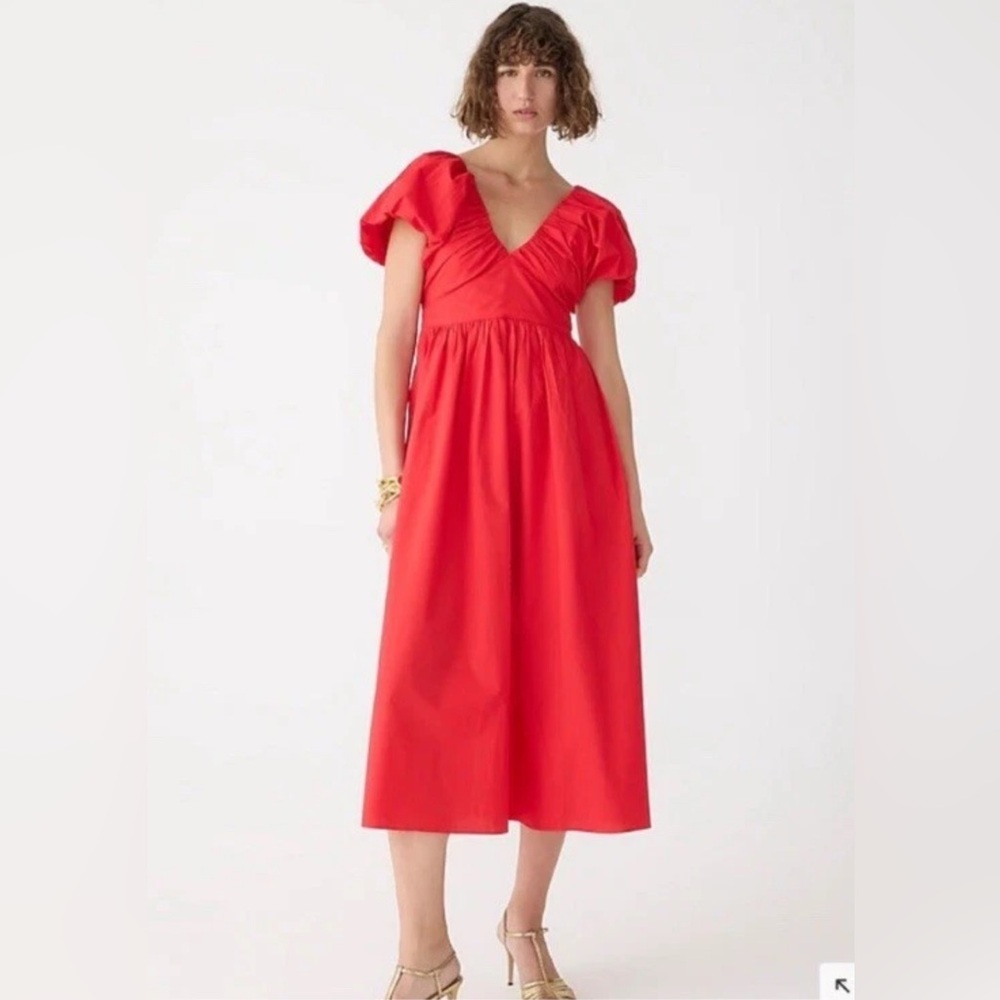 J.Crew Cecily dress in cotton poplin